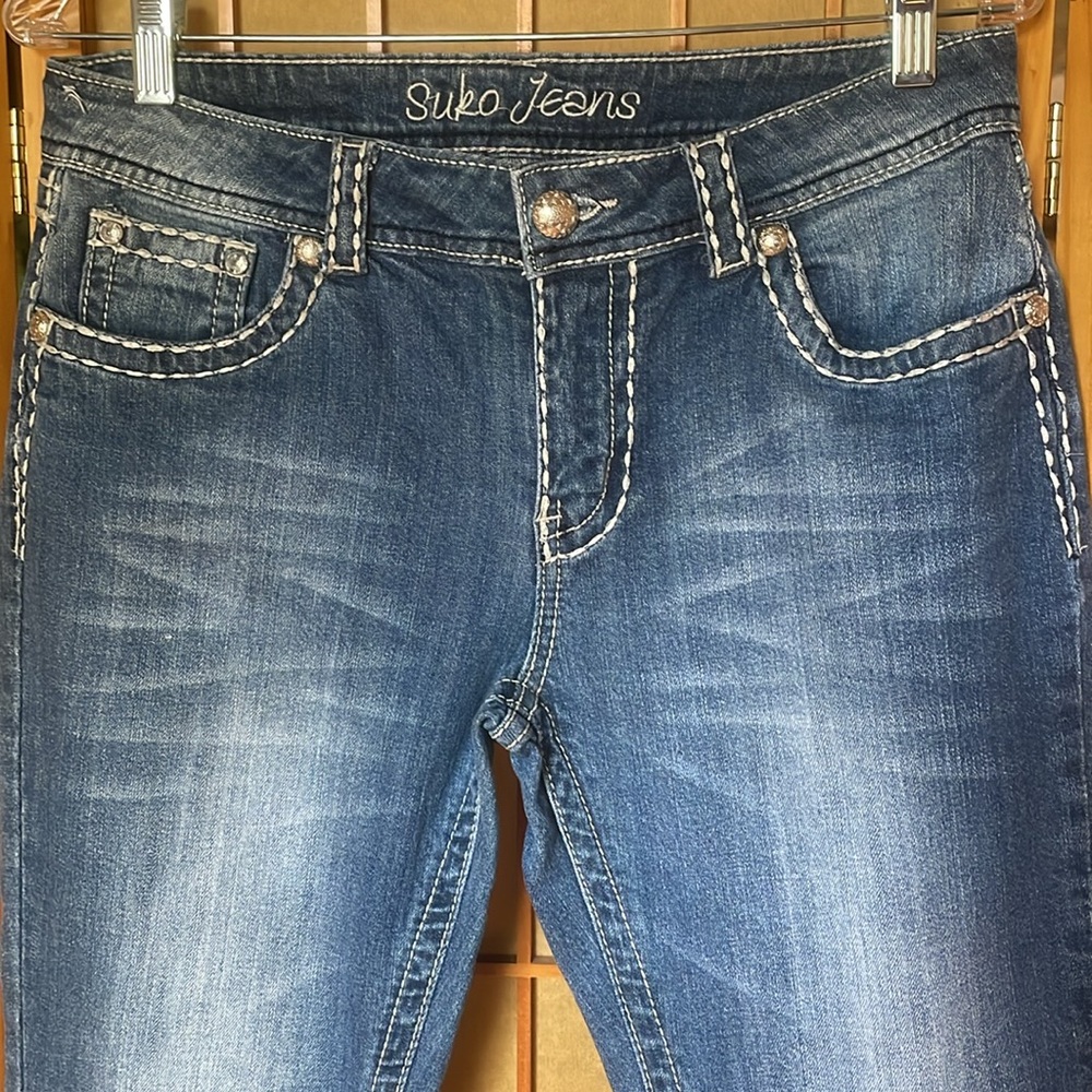 Suko Jeans 5 Pocket Blue Washed Denim Jeans